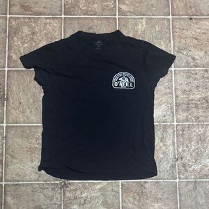 O'Neill Black Tee with Logo Patch